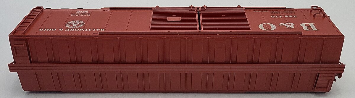 Pecos SB-0120-2 O B&O Double Door Boxcar #288470 (2-Rail) LN/Box