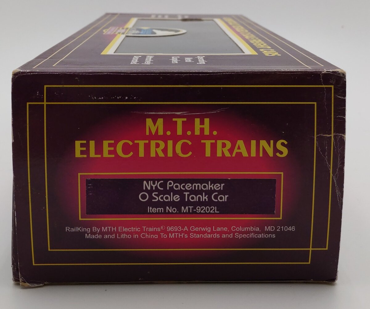 MTH 20-9202 O NYC Pacemaker Single Dome Tank Car #1750 EX/Box