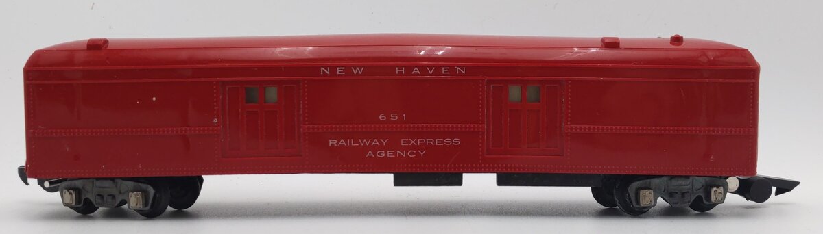American Flyer 651 Vintage S Railway Express Agency Baggage Car VG