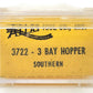Atlas 3722 N Scale Southern 3-Bay Hopper #6079 LN/Box