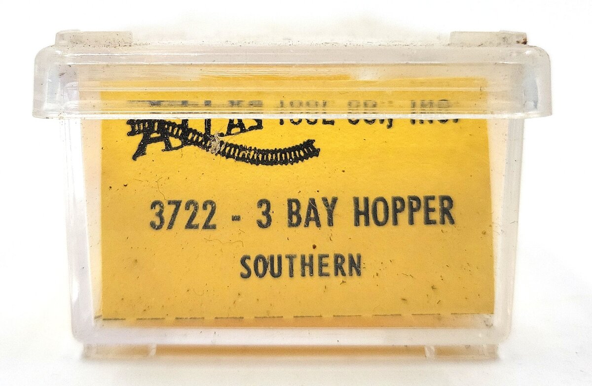 Atlas 3722 N Scale Southern 3-Bay Hopper #6079 LN/Box