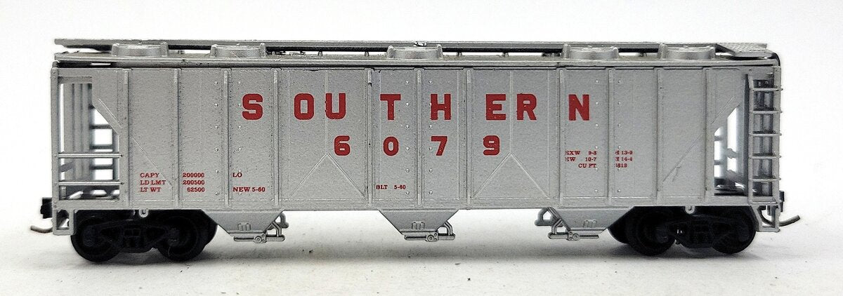 Atlas 3722 N Scale Southern 3-Bay Hopper #6079 LN/Box