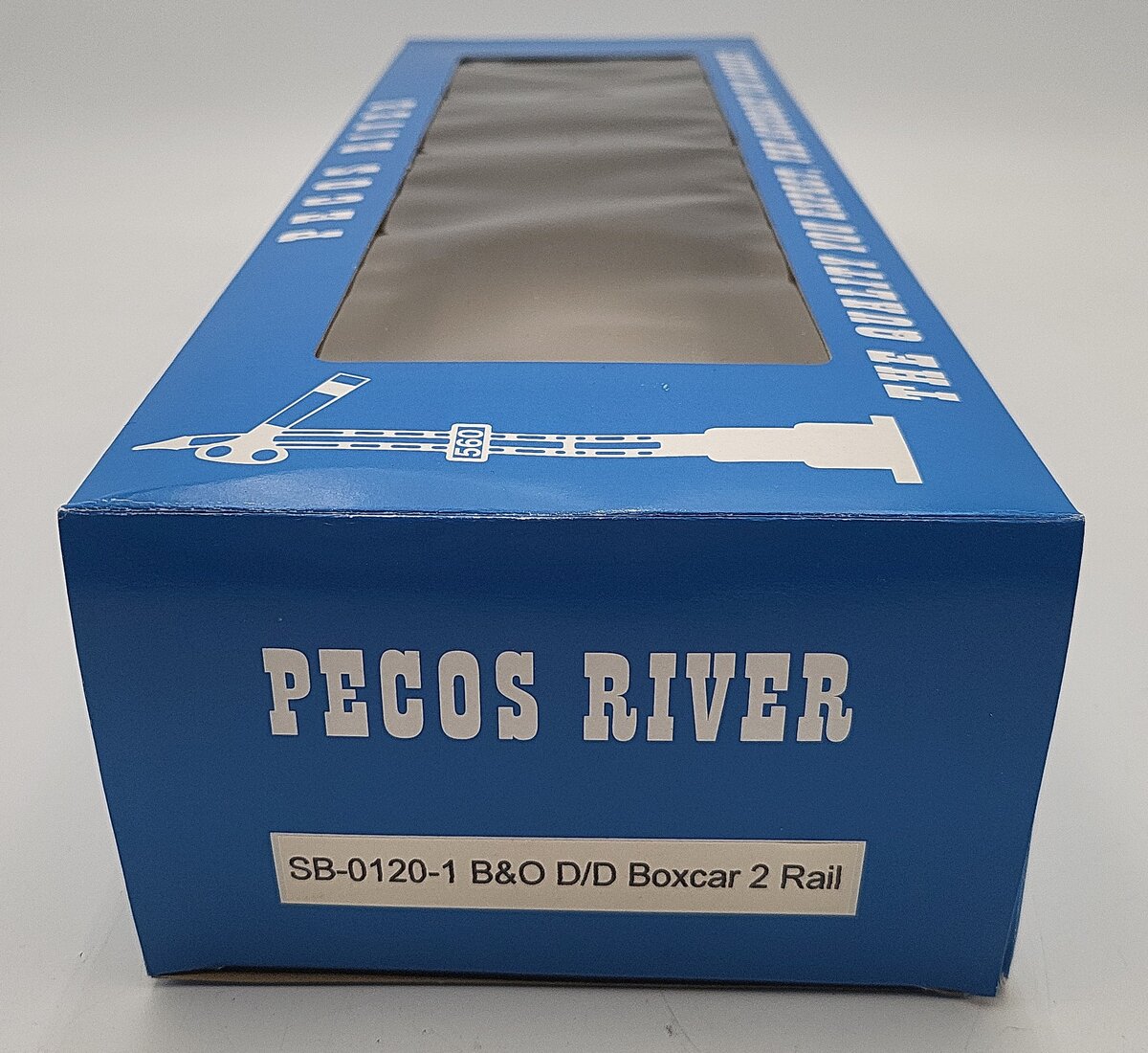 Pecos HR-0120-1 O Scale B&O D/D Boxcar #288468 (2-Rail) LN/Box