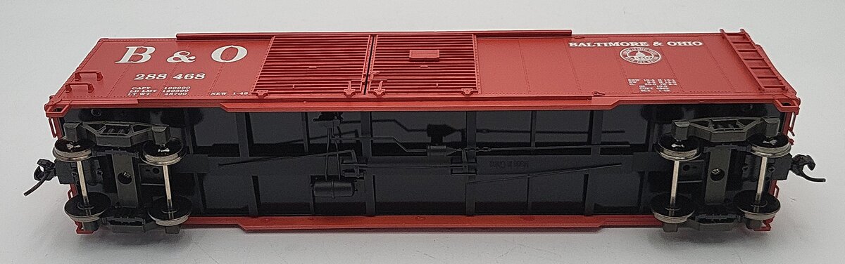 Pecos HR-0120-1 O Scale B&O D/D Boxcar #288468 (2-Rail) LN/Box