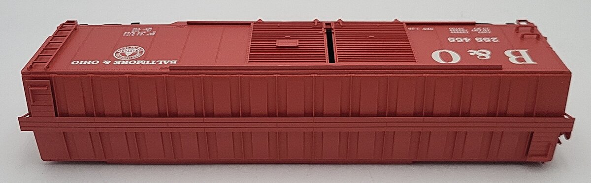 Pecos HR-0120-1 O Scale B&O D/D Boxcar #288468 (2-Rail) LN/Box