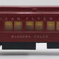 American Flyer 953 VIntage S Niagra Falls Heavyweight Combo Car w/o Silhouettes VG