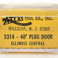 Atlas 3314 N Illinois Central 40' Boxcar #50508 LN/Box