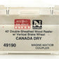 Micro-Trains 04900190 N Canada Dry 40' Double Wood Sheathed Reefer #9106 EX/Box