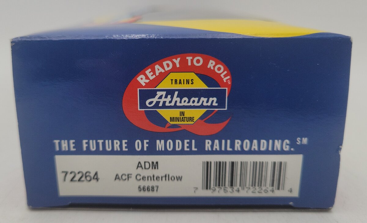 Athearn 72264 HO Scale ADM ACF Centerflow Hopper #56687 LN/Box