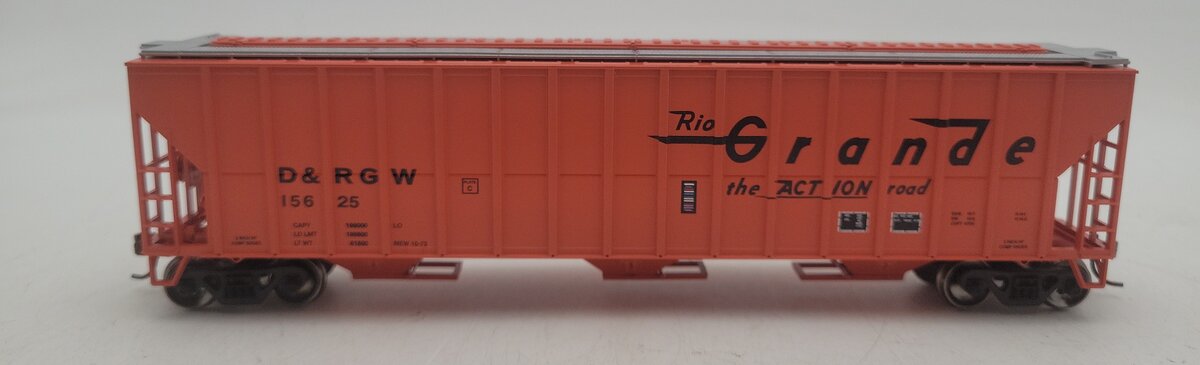 Athearn 92757 HO Scale Rio Grande 54' FMC Covered Hopper #15625 LN/Box
