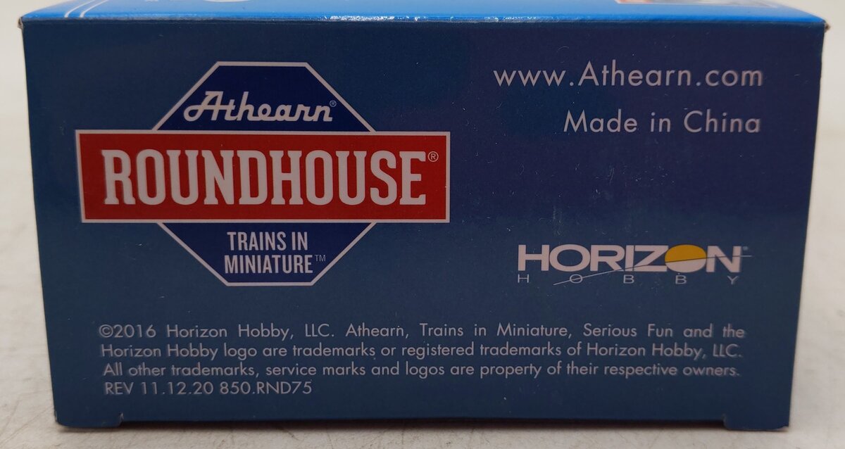 Roundhouse 16381 HO D&RGW 34' Old Time Overton Passenger Car #1307 EX/Box