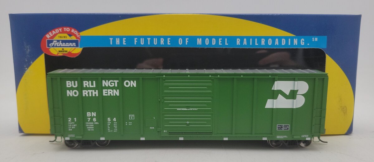 Athearn 92881 HO Scale Burlington Northern 50' P-S Box Car #217654 LN/Box