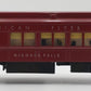 American Flyer 953 VIntage S Niagra Falls Heavyweight Combo Car w/Silhouettes VG