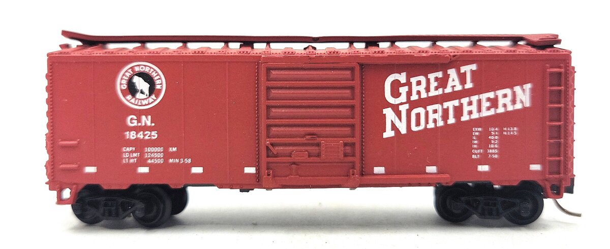 Atlas 3428 N Scale Great Northern 40' Boxcar EX/Box