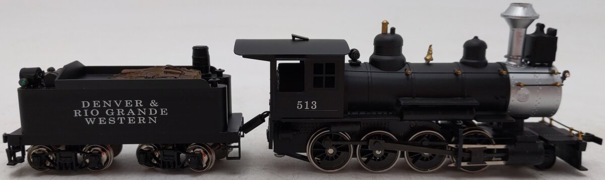 Roundhouse HO D&RGW Denver & Rio Grande Western 2-8-0 Steam Locomotive #513 EX/Box
