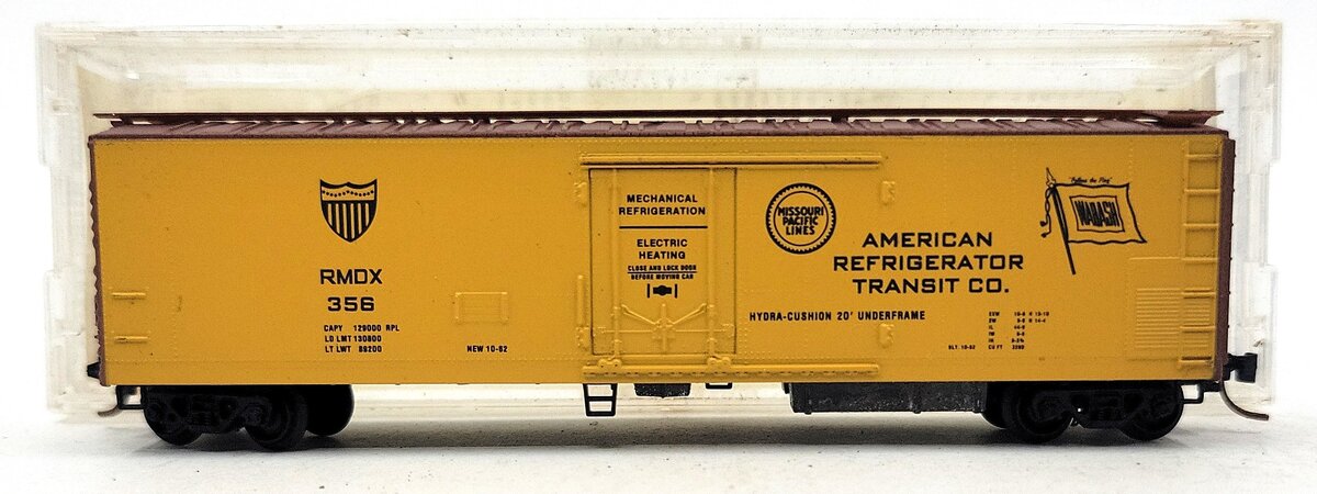 Micro-Trains 06900050 N RMDX 51' 3 3/4" Rivet Side Mechanical Reefer #356 EX/Box