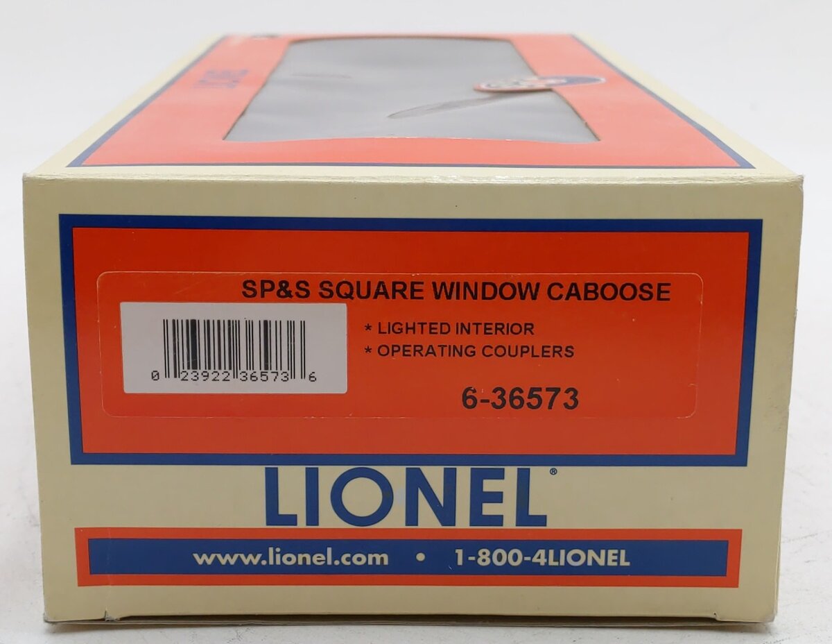 Lionel 6-36573 O Gauge Spokane, Portland, & Seattle Square Window Caboose #861 LN/Box
