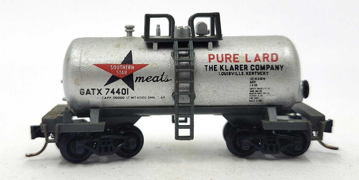 Atlas 3245 N Scale Southern Lard Beercan Tank EX