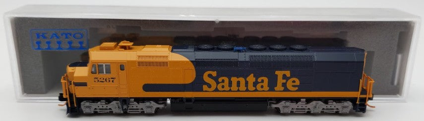 Kato 176-9213 N Scale Santa Fe EMD SDP40F Type IVA Diesel Loco #5267 with DCC VG/Box
