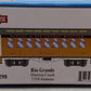 Roundhouse RND84298 HO Rio Grande Alamosa Overtone Coach #1318 EX/Box