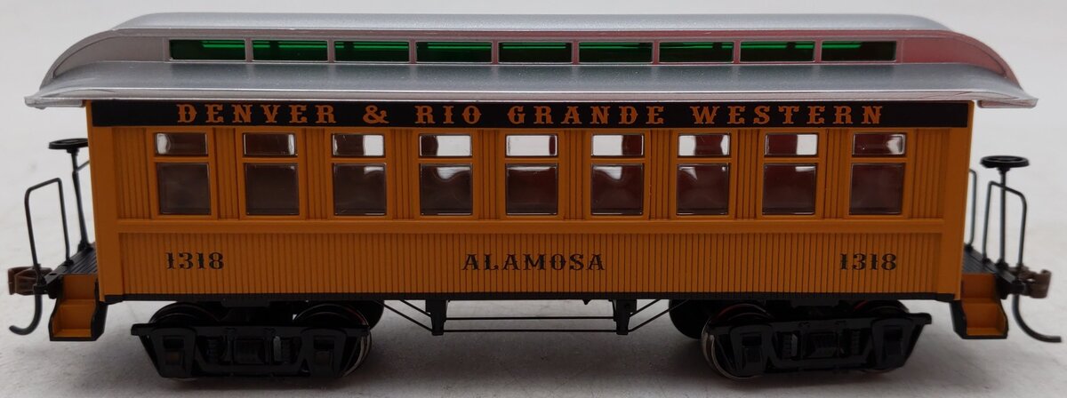 Roundhouse RND84298 HO Rio Grande Alamosa Overtone Coach #1318 EX/Box