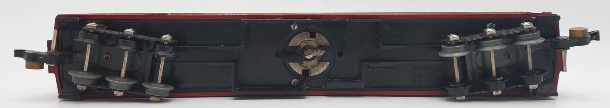 American Flyer 653 Vintage S Red Heavyweight Combination Car VG