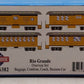 Roundhouse 16382 HO D&RGW 34' Old Time Overton Passenger Cars (Set of 4) EX/Box