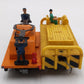 American Flyer Vintage S Track Maintenance Car & Handcar [2] VG