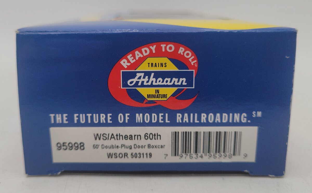 Athearn 95998 HO Scale Wisconsin & Southern 50' Double-Plug Door Boxcar #503119 LN/Box