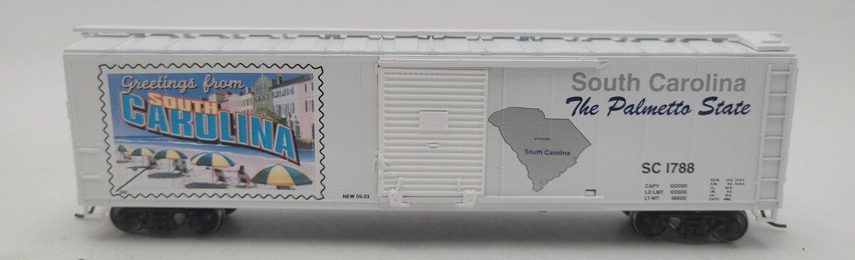 Athearn 93340 HO Scale USPS South Carolina 50' Single Door Boxcar #1788 LN/Box