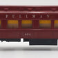 American Flyer 654 Vintage S Red Heavyweight Observation Car VG