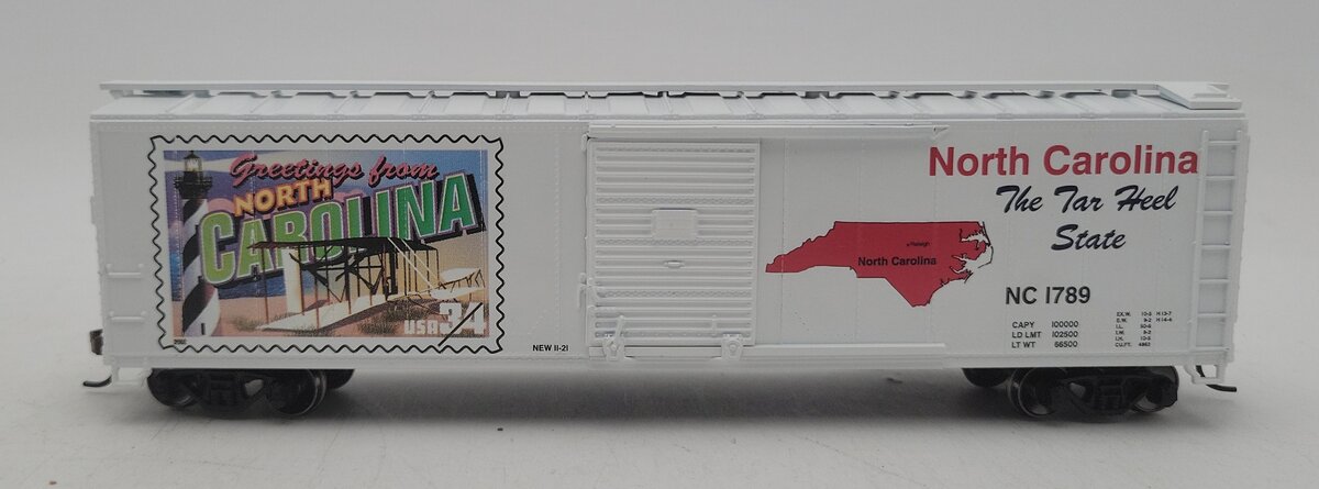 Athearn 93333 HO Scale USPS North Carolina 50' Single Door Boxcar #1789 LN/Box