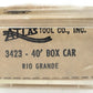 Atlas 3423 N Scale D&RGW Rio Grande 40' Boxcar #67534 LN/Box