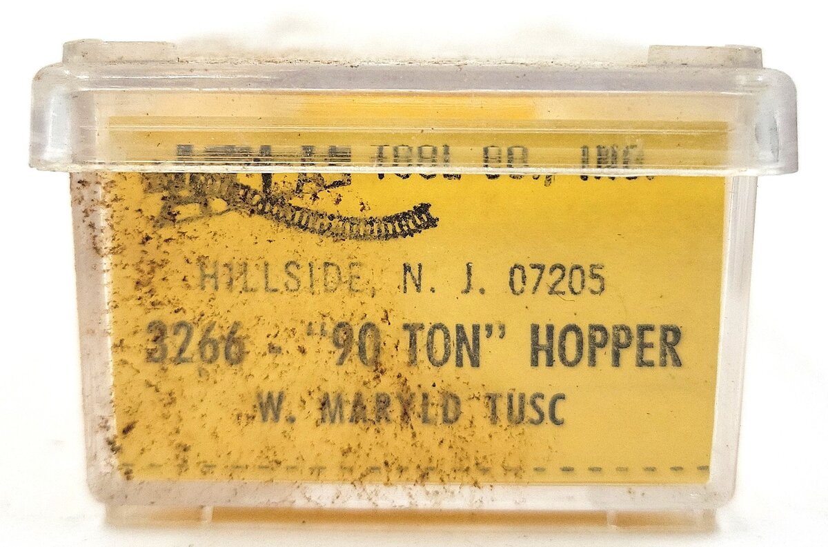 Atlas 3266 N Scale Western Maryland Hopper #85090 EX/Box