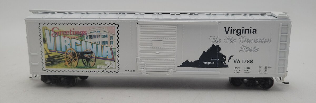 Athearn 93346 HO Scale USPS 50' Single Door Boxcar - Virginia #1788 LN/Box
