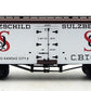 Micro-Trains 05800020 N Scale Schwarzschild & Sulzberger 36'' Wood Reefer #1675 LN/Box