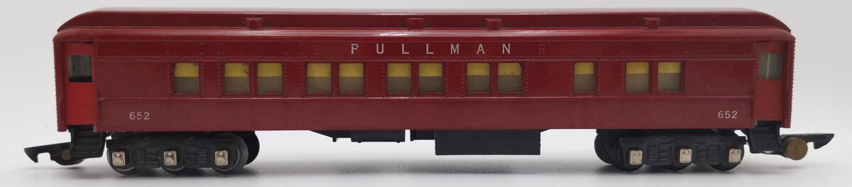American Flyer 652 Vintage S Red Heavyweight Pullman Car VG