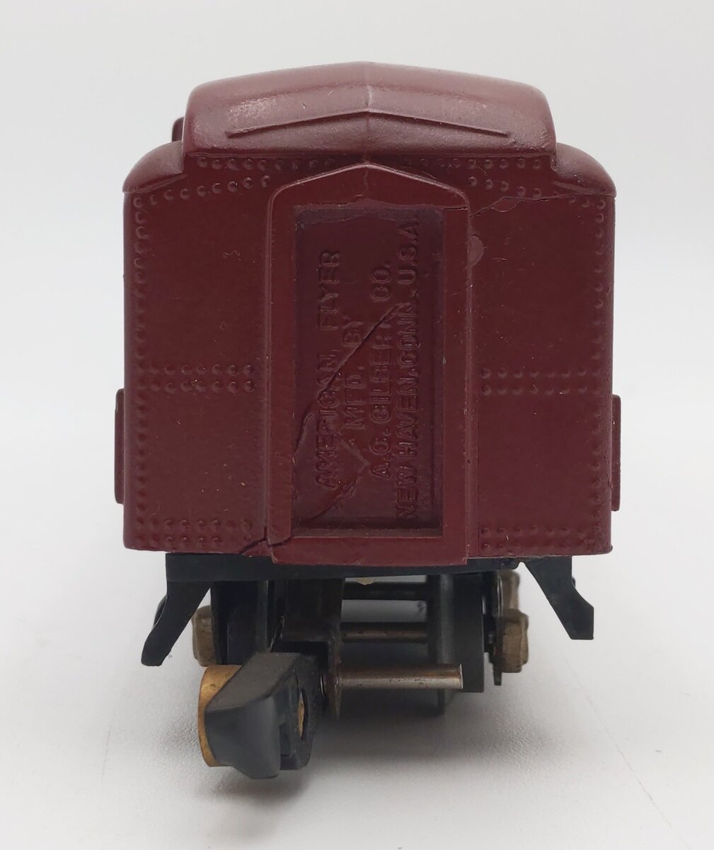 American Flyer 652 Vintage S Red Heavyweight Pullman Car VG