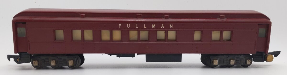 American Flyer 652 Vintage S Red Heavyweight Pullman Car VG