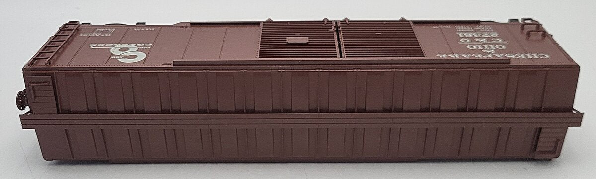 Pecos SB-0119-2 O Scale Chesapeake & Ohio Boxcar #27361 (2-Rail) Custom LN/Box