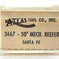 Atlas 3667 N Scale Santa Fe 50' Reefer #3150 VG/Box