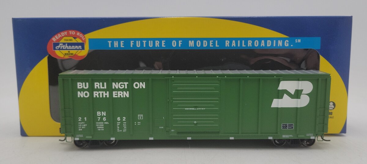 Athearn 76312 HO Scale Burlington Northern 50' PS 5277 Boxcar #217662 LN/Box