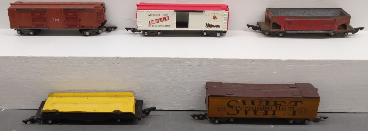 American Flyer Vintage S Gauge Custom Freight Cars #1942,716,734 [5]