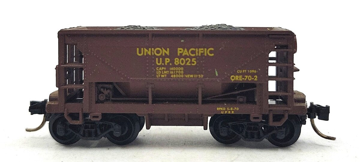 Atlas 3213 N Scale Union Pacific 70 Ton Ore Car #8025 LN