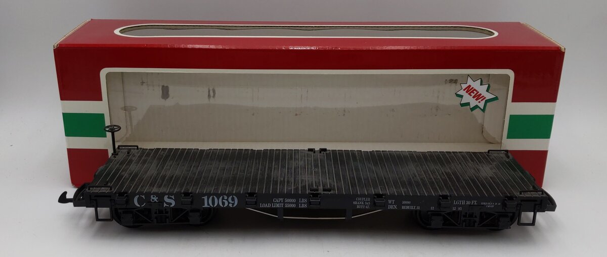 LGB 42690 G Scale Colorado and Southern Flatcar #1069 EX/Box