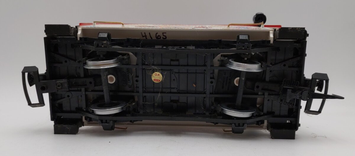 LGB 4165 G Scale Circus 4-Wheel Caboose (Metal Wheels) EX/Box