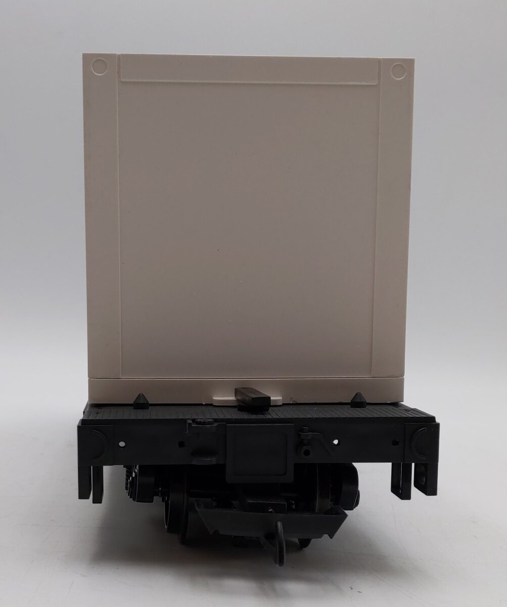 LGB 4085-CC G Scale Flat Car w/Frankenmuth, Michigan Container EX/Box