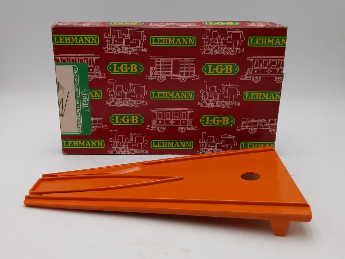LGB 1002 G Scale Orange Car Re-Railer Ramp LN/Box