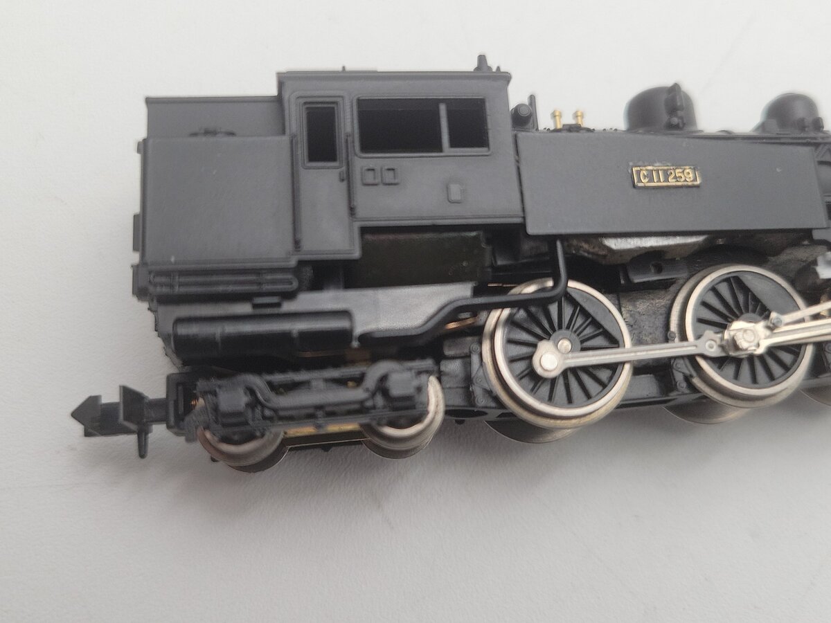 Kato 2002 N Scale C11 2-6-4 Japanese Saddle Tank Steam Locomotive EX/Box