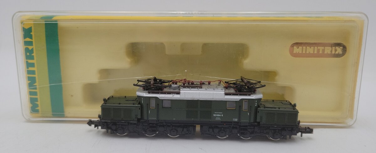Trix 12917 N Scale DB Electric Locomotive #193004-9 EX/Box